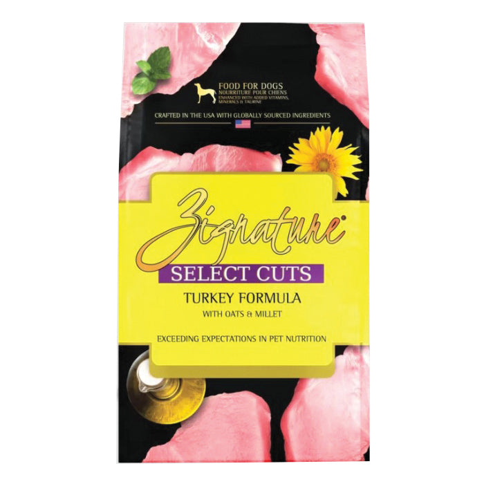 Zignature Select Cuts Turkey Formula Legume-Free Dry Dog Food - 25 lbs