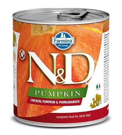 Farmina N&D Pumpkin Chicken & Pomegranate Canned Dog Food, 10.5 oz.