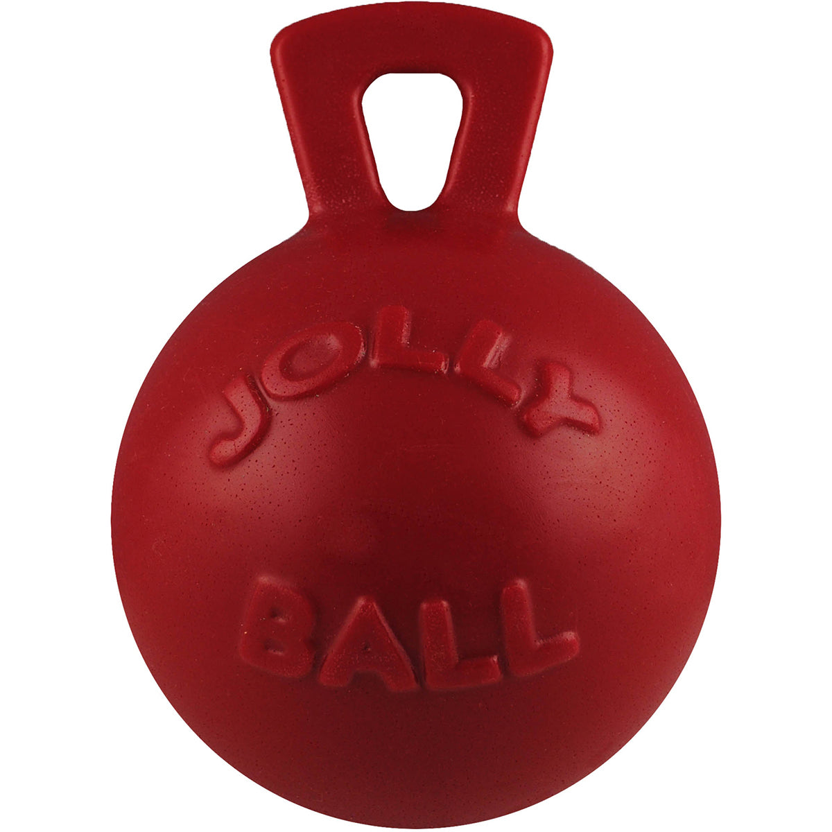 Jolly Pets Tug-n-Toss Red Dog Toy, 4.5 in.