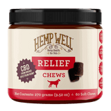 Hemp Well 60-Count Relief Dog Soft Chews