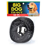 Coastal Big Dog Poly Tie-Out Black, 15 ft.