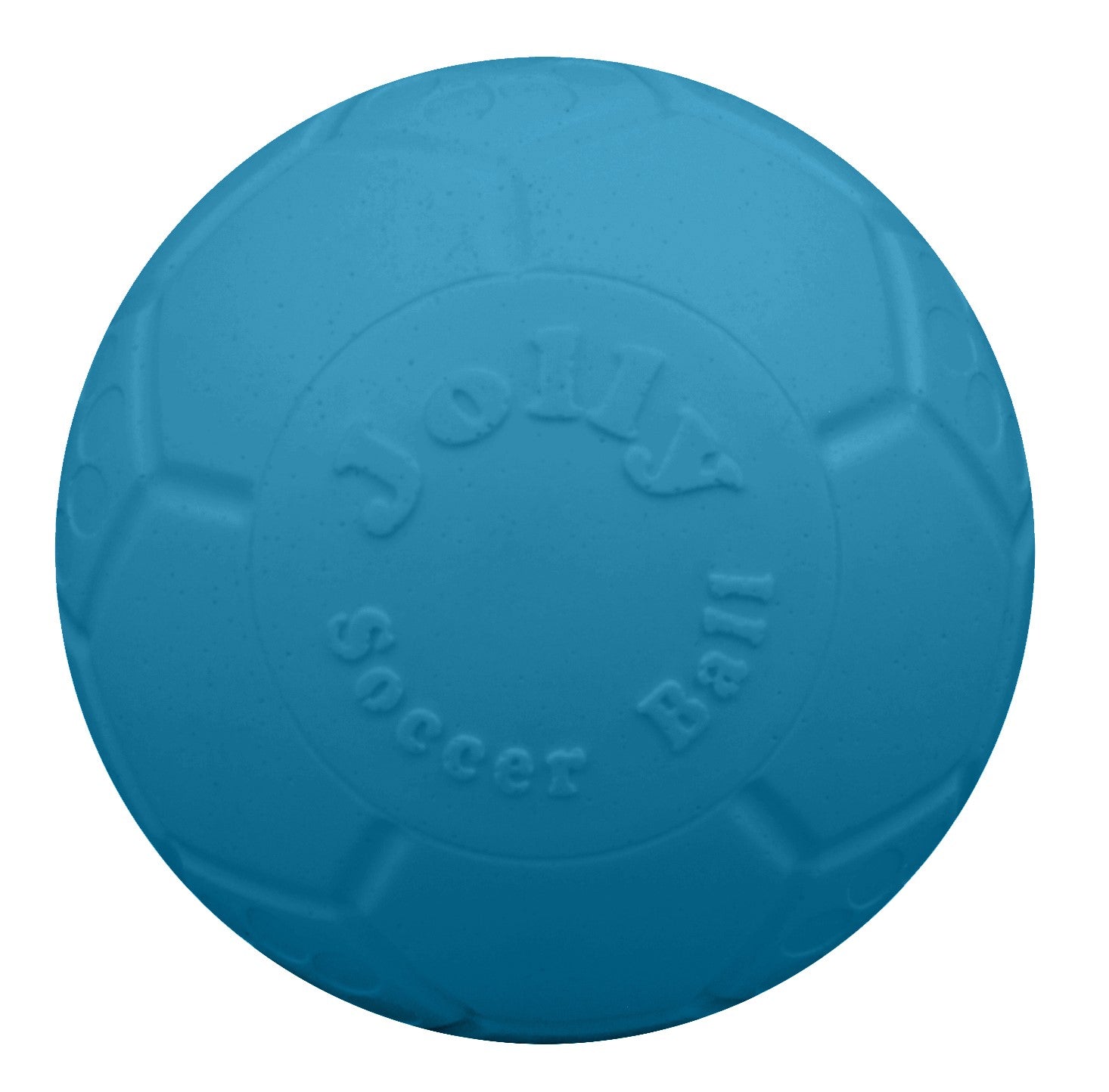 Jolly Pets Jolly Soccer Ball Blue Dog Toy, 6 in.