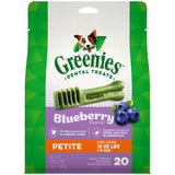Greenies Petite Size Blueberry Flavor Dental Dog Treats, 12 oz. (20 Count)