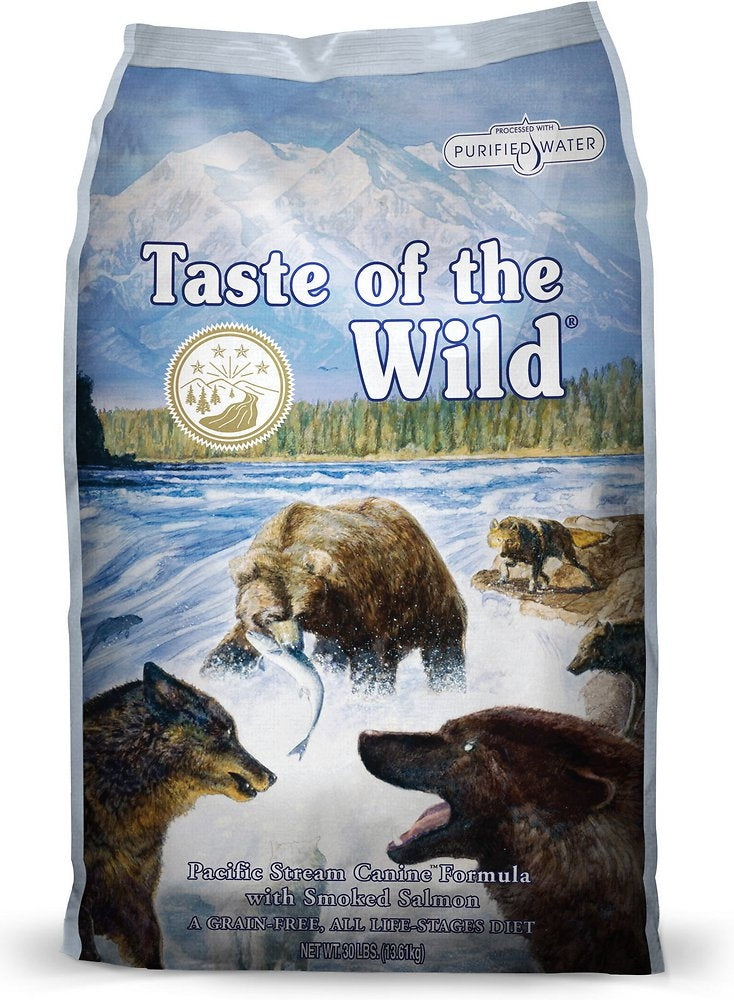 Taste of the Wild Pacific Stream Salmon Dry Dog Food, 14 lbs.