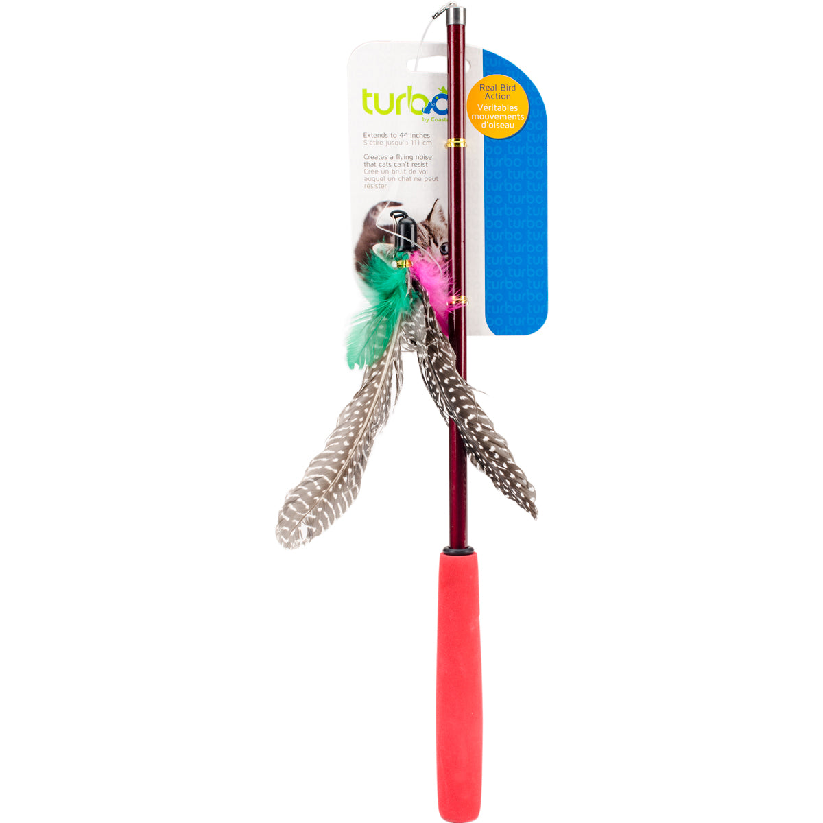 Turbo Flying Teaser Cat Toy