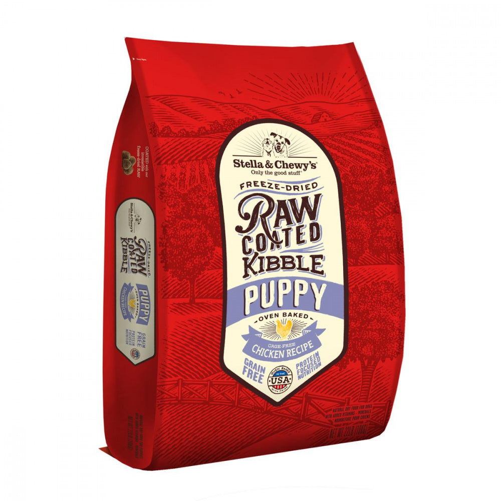 Stella & Chewy's Raw Coated Chicken Recipe Puppy Dry Dog Food 3.5lb