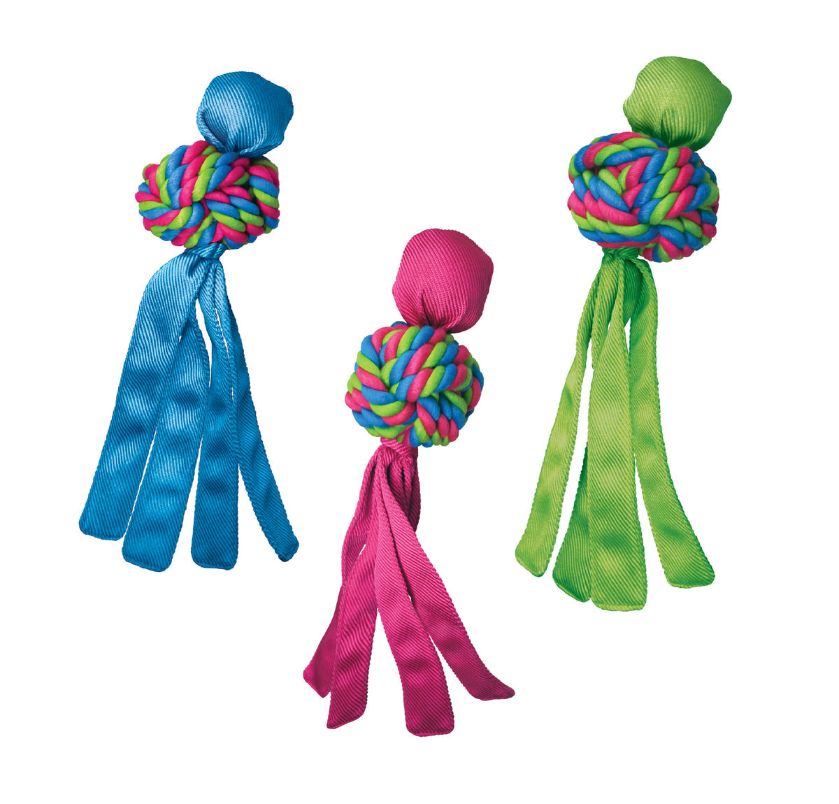 Kong Wubba Weave Dog Toy, Small Assorted Colors