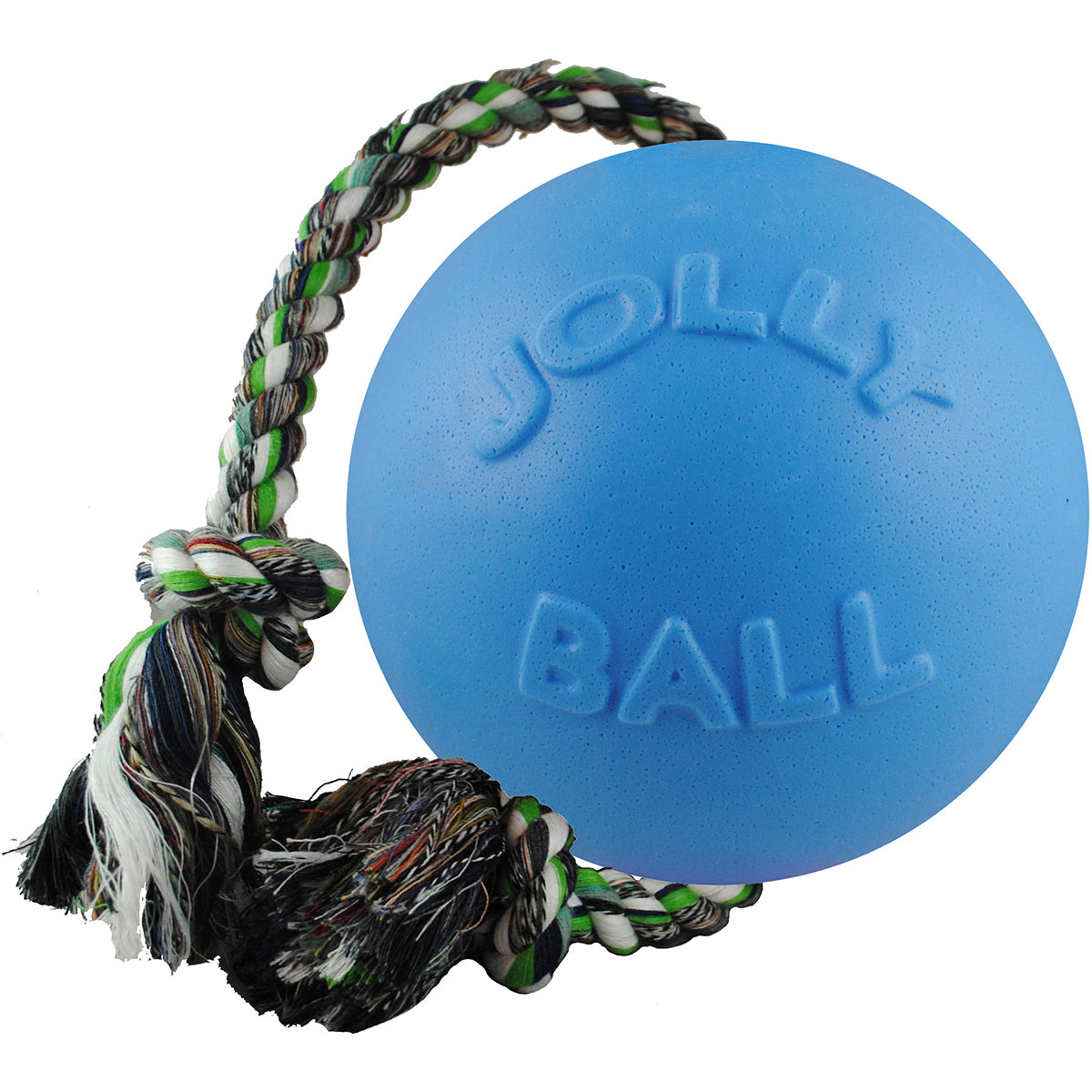 Jolly Pets Romp-n-Roll Multi-Color Dog Toy, Small