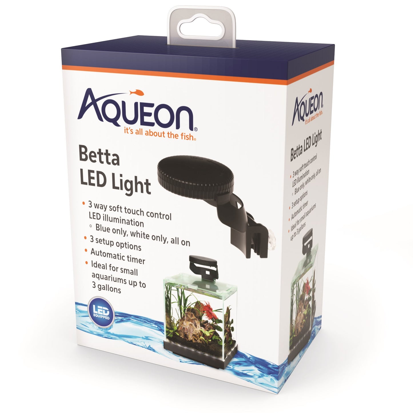 Aqueon Betta Led Light Black, 1 Ct Cat