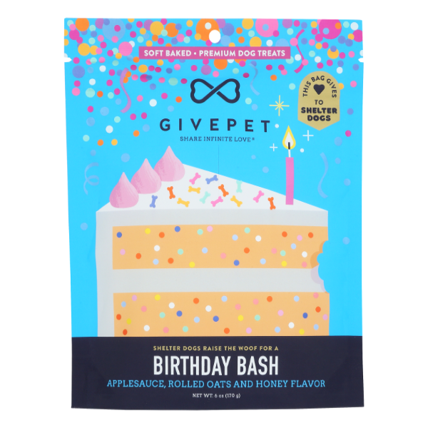 GivePet Birthday Bash Dog Treats