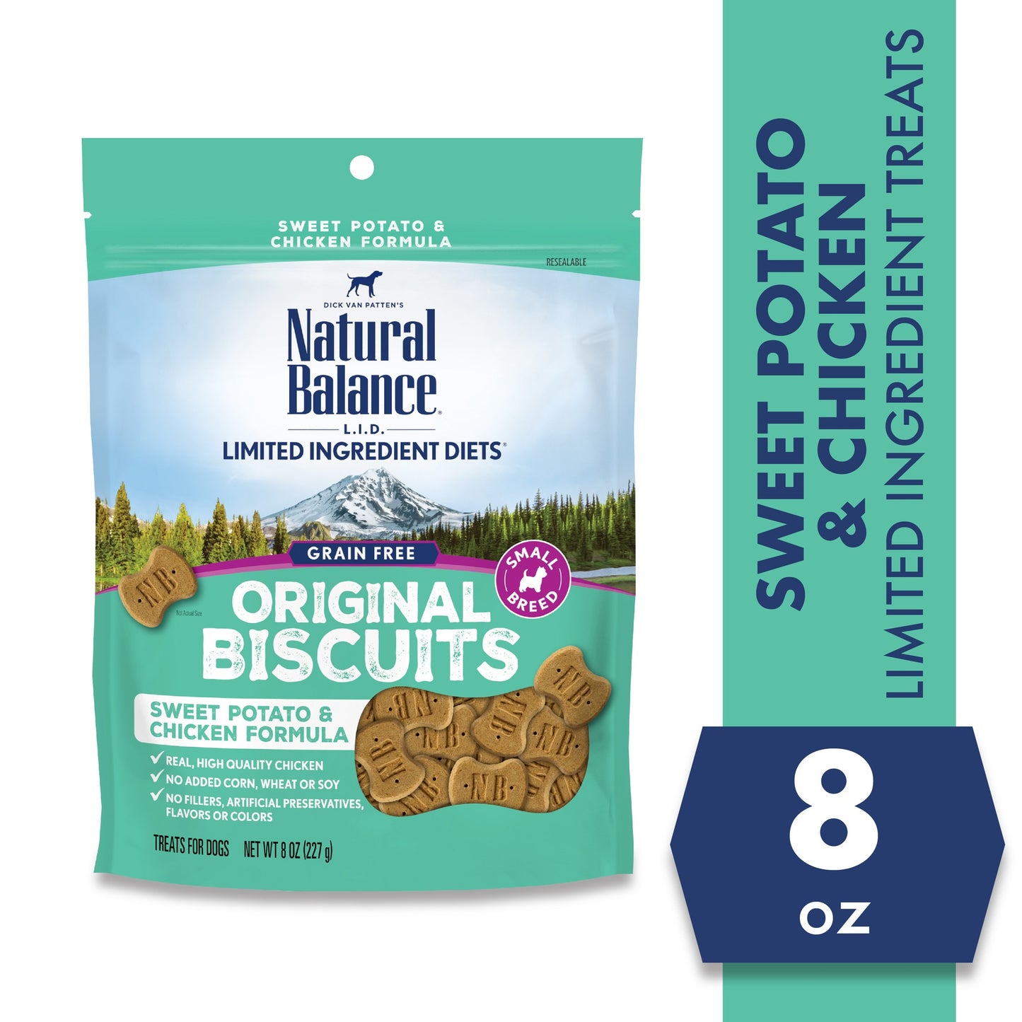 Natural Balance Small Breed Grain-Free Dog Treats, 8 oz.