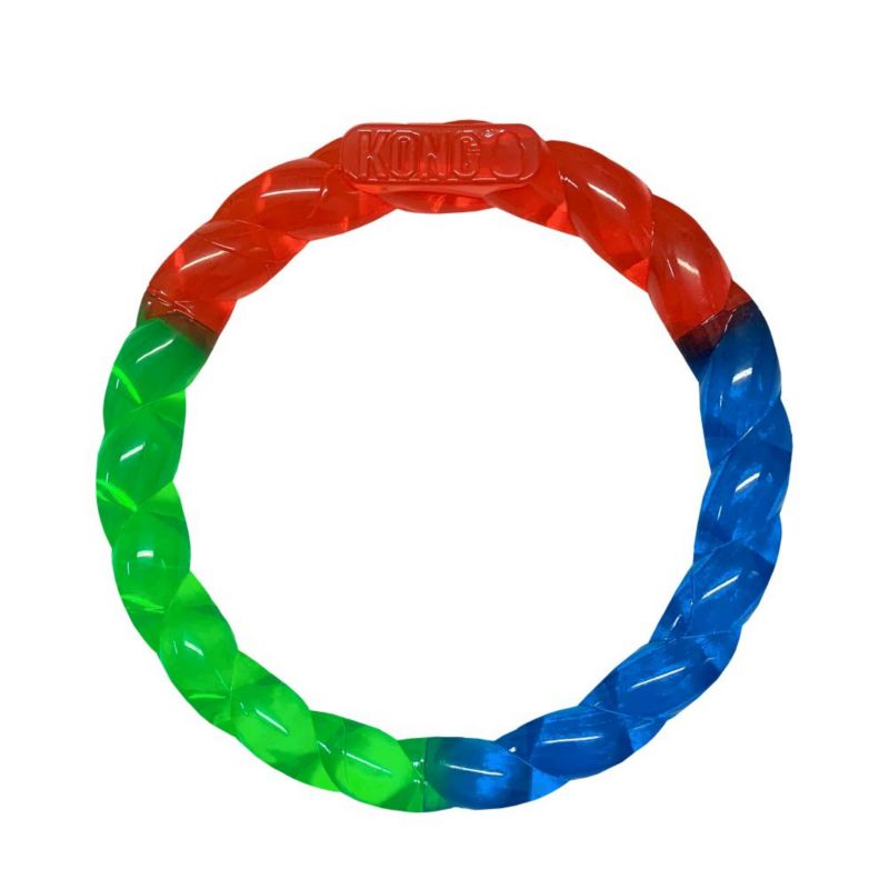 KONG Twistz Ring Dog Toy, Small