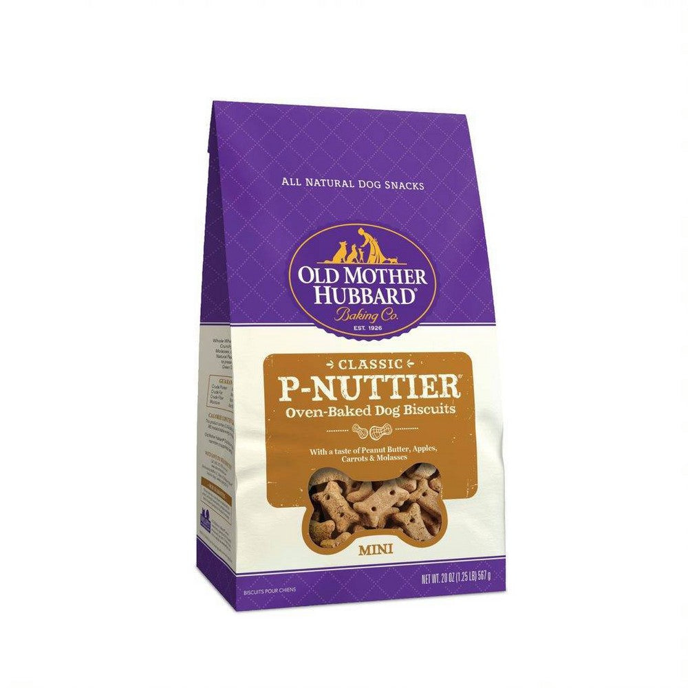 Old Mother Hubbard Puppy-Nuttier Mini Dog Biscuits, 20 oz.