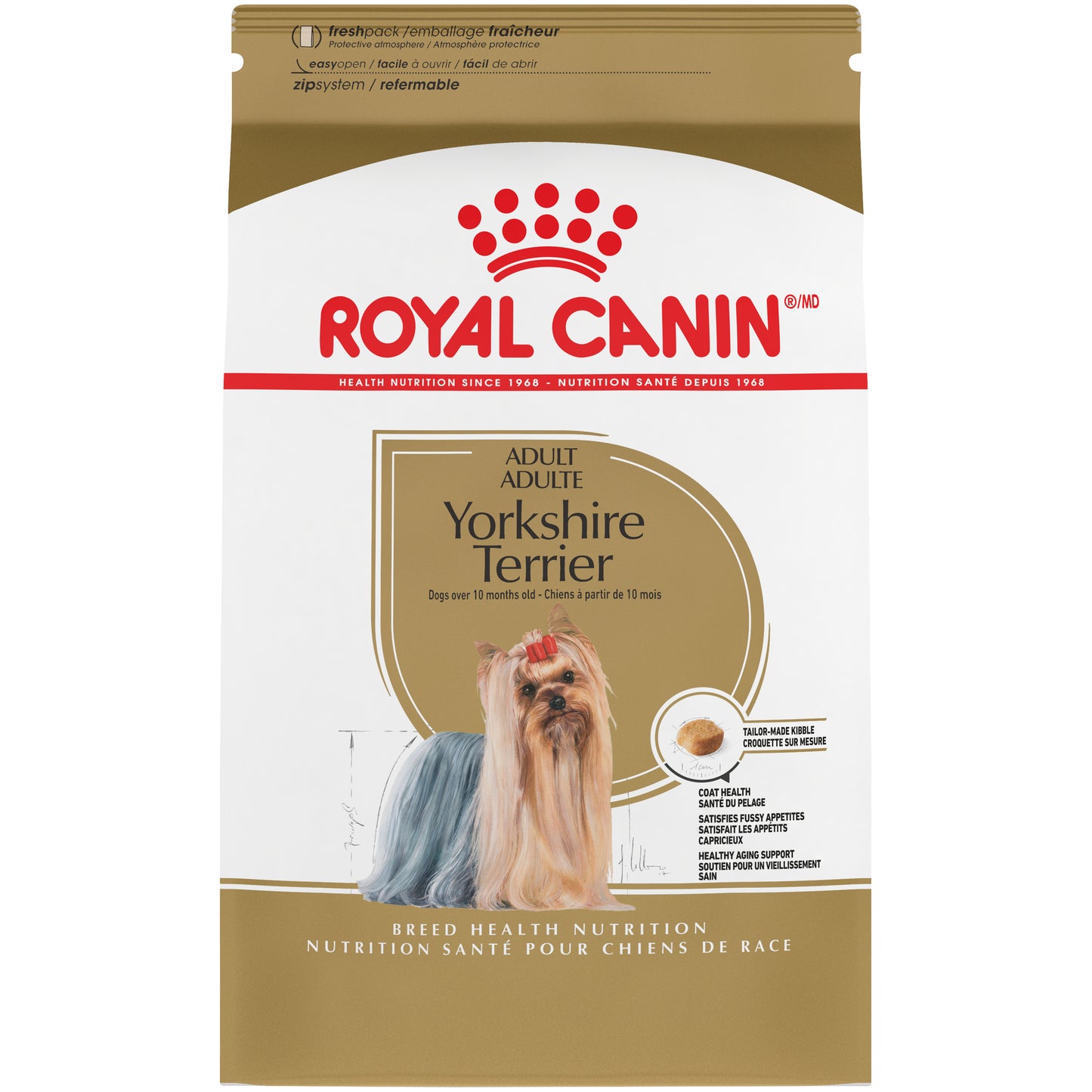 Royal Canin Yorkshire Terrier Adult Dry Dog Food, 10 lbs.