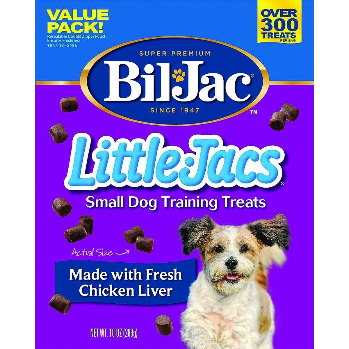 American Distribution & Mfg Co American Distribution Little Jacs Liver Treats For Small Dogs, 10 oz
