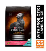 Purina Pro Plan Complete Essentials Shredded Blend Lamb & Rice Dry Dog Food, 35 lbs.