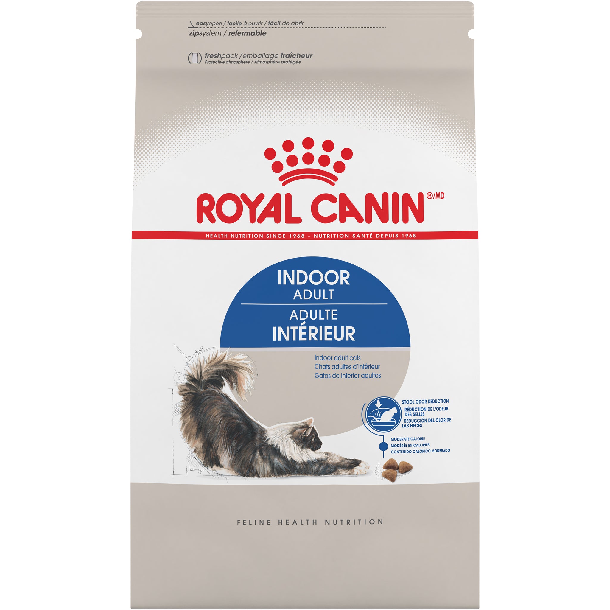 Royal Canin Indoor 27 Adult Dry Cat Food 3lb