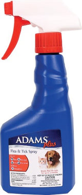 Adams Plus Flea & Tick Spray for Cats & Dogs, 16 fl. oz.