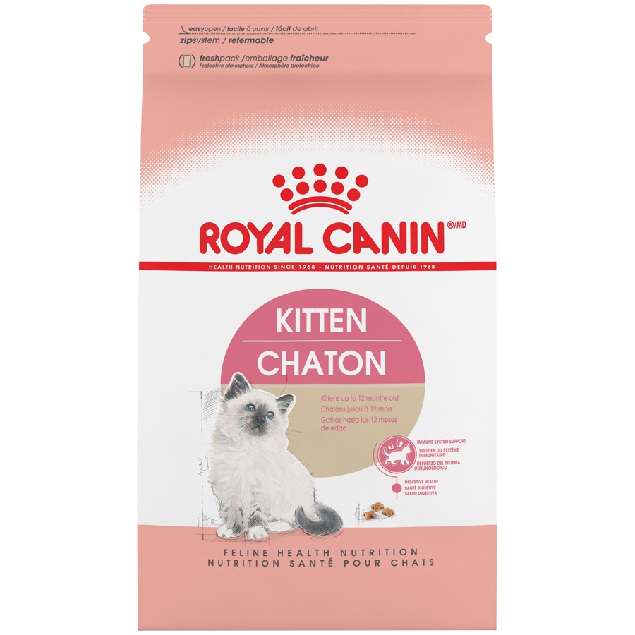 Royal Canin Kitten Dry Cat Food, 7 lbs Bag