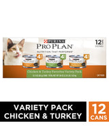 Purina Pro Plan High Protein Wet Cat Food, 3 oz. (12 Pack)