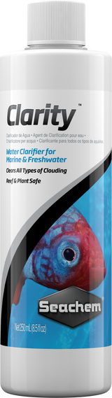 Seachem Clarity Marine & Freshwater Water Clarifier, 250 ml