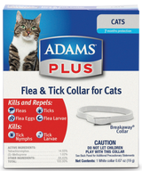 Adams Plus Flea & Tick Collar for Cats, 1 Pack