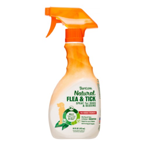 TropiClean Flea & Tick Spray for Pets, 16 oz.