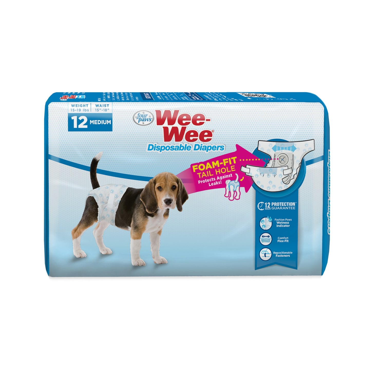 Four Paws Wee-Wee Disposable Pet Diapers