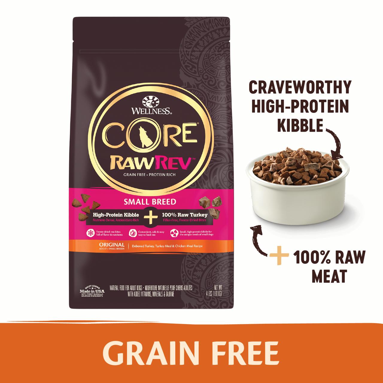 Wellness CORE+ High Protein Dry Dog Food, 10 lbs.