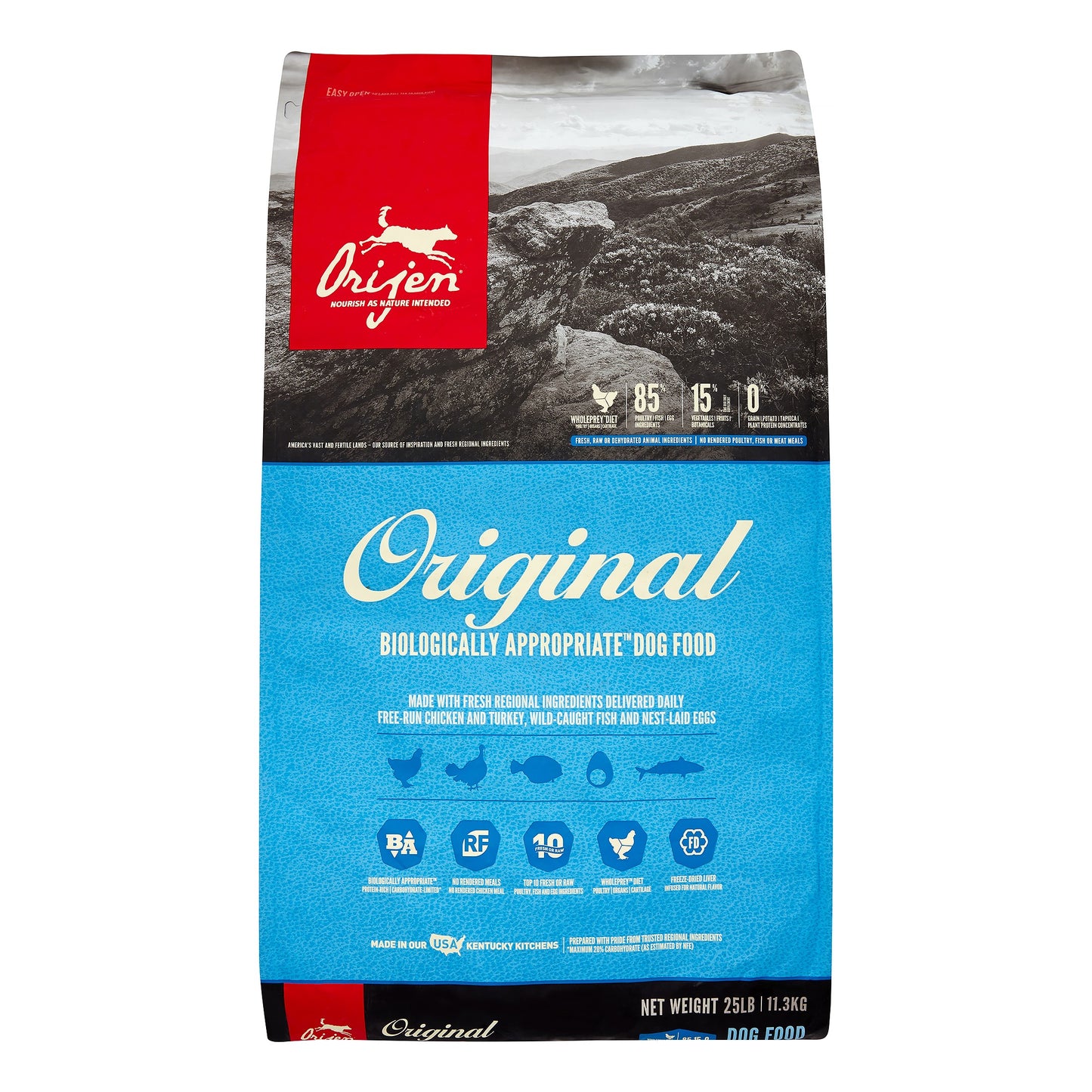 Orijen High Protein Dry Dog Food, 23.5 lbs.