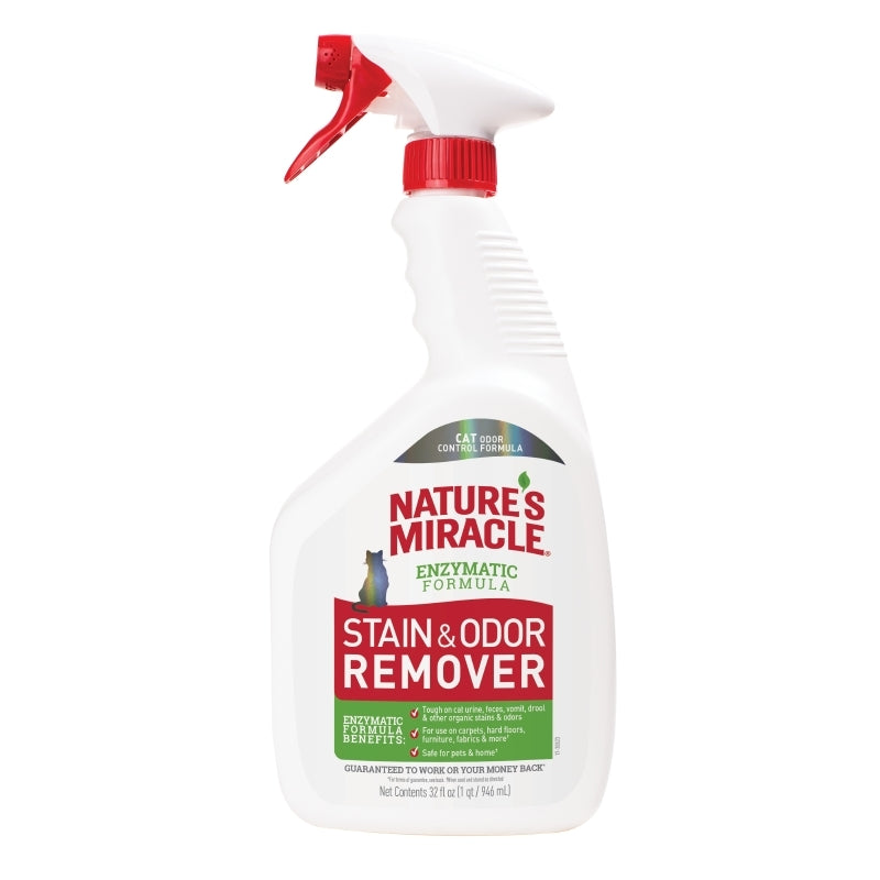 Nature's Miracle Cat Stain & Odor Remover, 32 fl. oz.