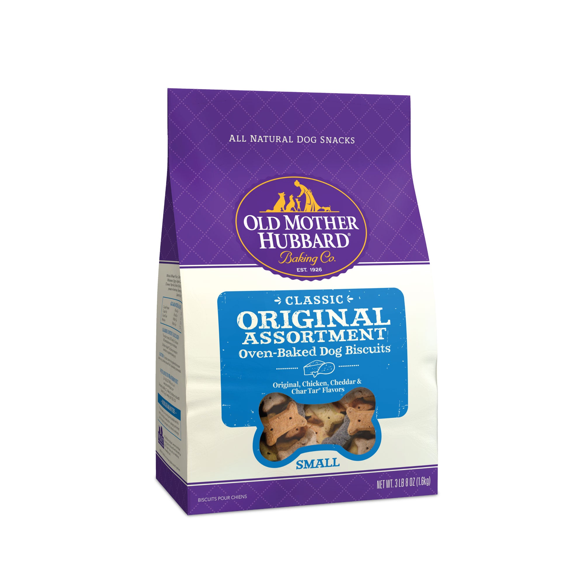 Old Mother Hubbard Classic Crunchy Four Flavors Dog Biscuits, 3 lbs.