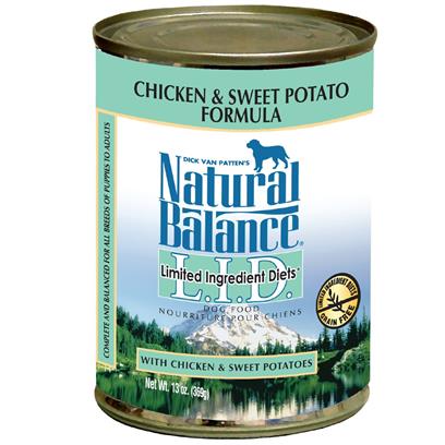Natural Balance Limited Ingredient Lamb & Brown Rice Wet Dog Food, 13 oz.