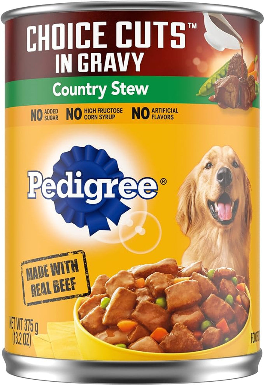 Pedigree Choice Cuts Country Stew Wet Dog Food, 13.2 oz.