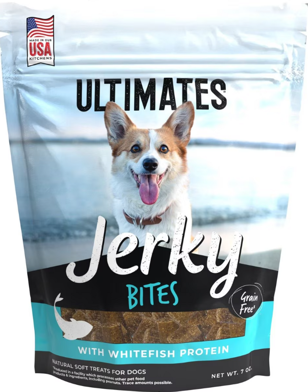 Earthborn Holistic Ultimates Jerky Bites Dog Treats, 7 oz.