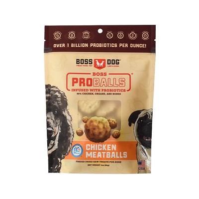 Boss Dog Boss Proballs Chicken Recipe, 3 oz Bag