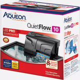 Aqueon QuietFlow LED Pro Aquarium Power Filter, Size 10