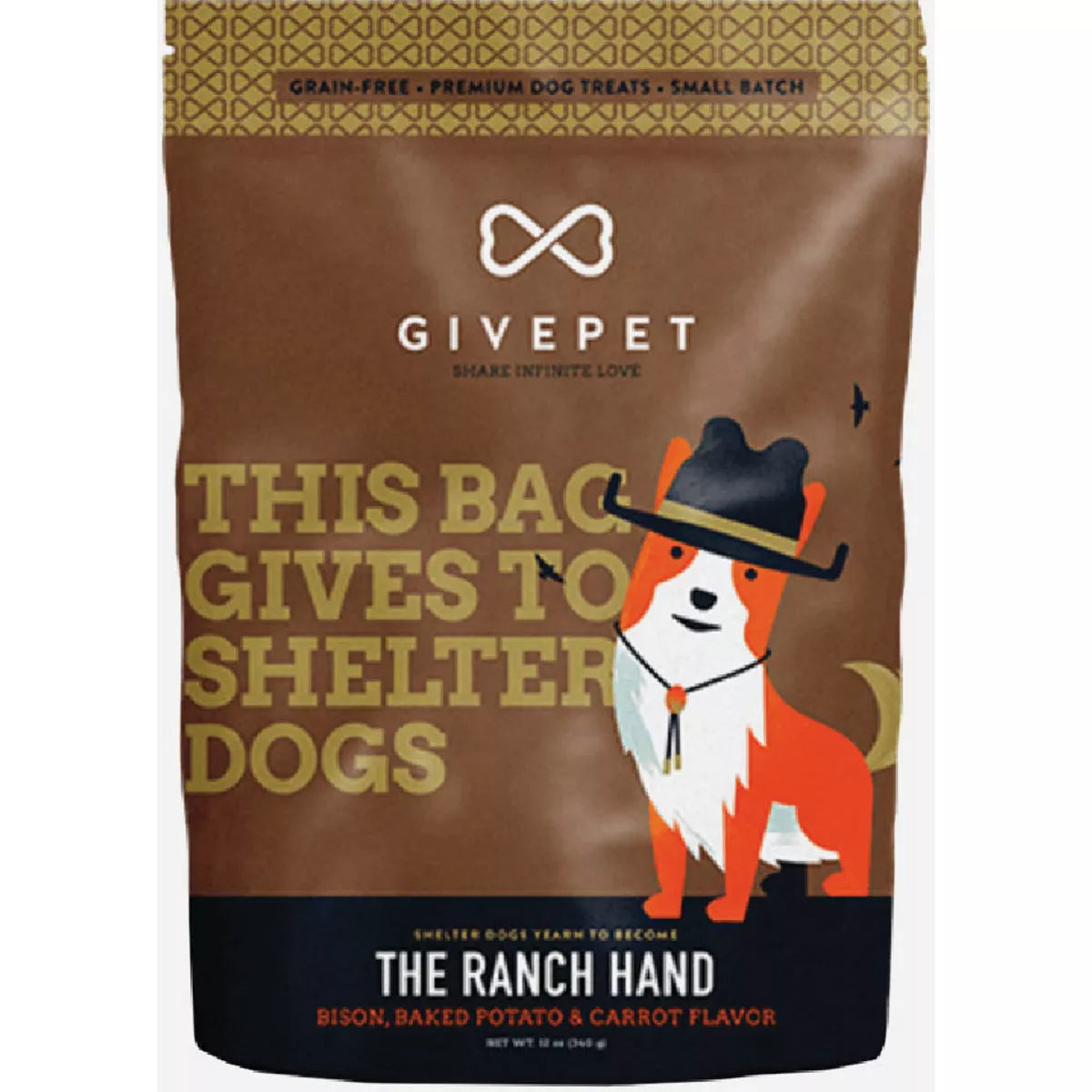 GivePet The Ranch Hand Dog Treats, 11 oz.