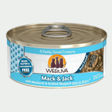 Weruva Mack & Jack with Mackerel & Skipjack in Gravy Wet Cat Food, 5.5 oz.