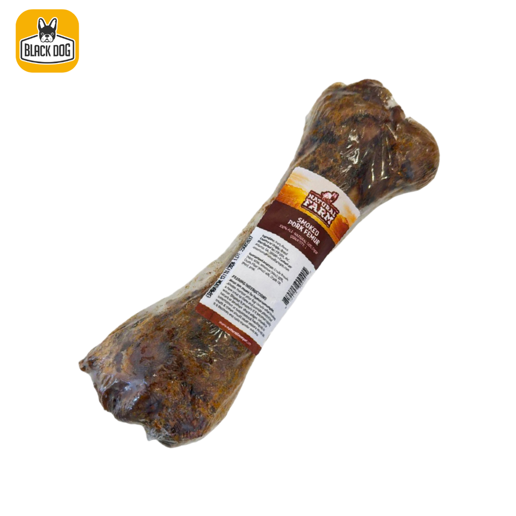 Natural Farm Smoked Pork Femur Dog Treats