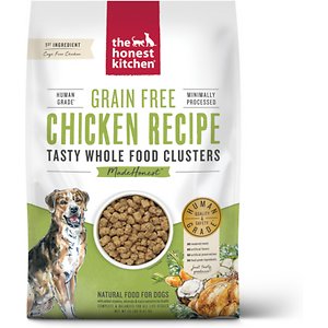 The Honest Kitchen Whole Food Clusters Grain Free Chicken Dry Dog Food, 20 lbs Bag