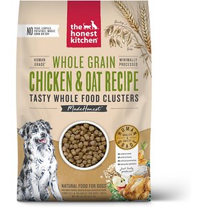 The Honest Kitchen Whole Food Clusters Whole Grain Chicken & Oat Dry Dog Food, 20 lbs.
