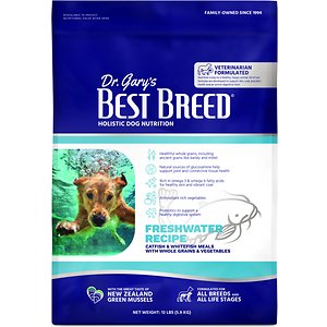 Best Breed Freshwater Recipe Catfish & Whitefish Dry Dog Food, 13 lbs.