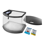 Aqueon 5 Gal Mini Bow Led Smartclean Kit Black Cat