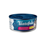 Blue Buffalo Tastefuls Natural Flaked Wet Cat Food With Fish & Shrimp Entrée in Gravy - 5.5 oz Can