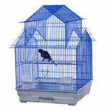 A&E Cage House Top Bird Cage Blue, 18 x 18 x 27 in.