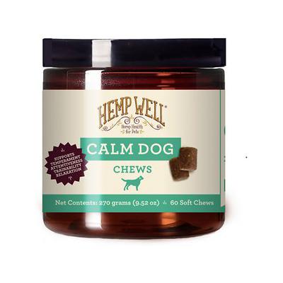Hemp Well Calm Soft Chews for Dogs, 60 Count