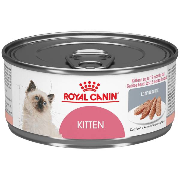 Royal Canin Feline Health Nutrition Kitten Loaf in Sauce Wet Cat Food, 5 oz Can