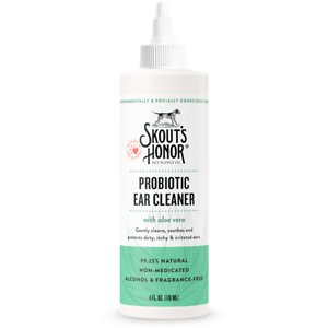 Skout's Honor Ear Cleaner for Dogs & Cats, 4 fl. oz.