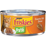 Friskies Country Style Dinner Wet Cat Food, 5.5 oz. (24 Pack)